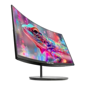 Sceptre 27" Curved Monitor HDMI VGA Built-In Speakers