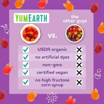 YumEarth Organic Gummy Fruits 4 oz - Vegan & Allergy Friendly