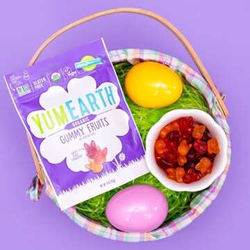 YumEarth Organic Gummy Fruits 4 oz - Vegan & Allergy Friendly