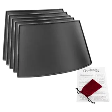 AuldHome Black Metal Tree Collar - 29 Inch Stylish Decor