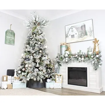 AuldHome Black Metal Tree Collar - 29 Inch Stylish Decor