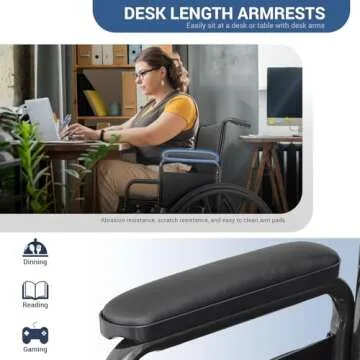 Monicare Wide Foldable Bariatric Wheelchair for Adults