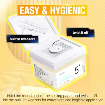 numbuzin No.5 Toner Pads | Vitamin-Niacinamide Concentrated Pad | Double-Sided Pad with Glutathione, Niacinamide, PHA & LHA | Exfoliation, Dark Spot, Hyperpigmentation Care | 70 Pads/6.08 fl. oz.