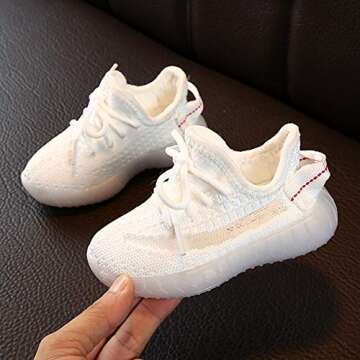 Daclay Kids Shoes Boys Sneakers Fitness & Cross-Training Girl Running Athletic Bowling Sport Sandals...