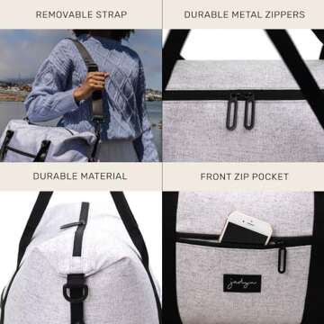 Jadyn Lola Weekender Duffel and Gym Tote for All