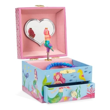 Jewelkeeper Mermaid Musical Jewelry Box - Enchanting Gift for Girls