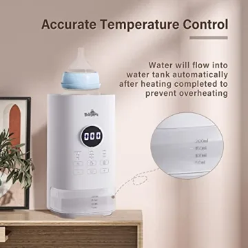 Fast, 5-in-1 Baby Bottle Warmer with Safety Features