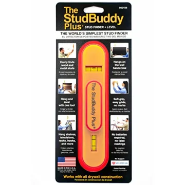 StudBuddy Plus Magnetic Stud Finder with Level USA Made