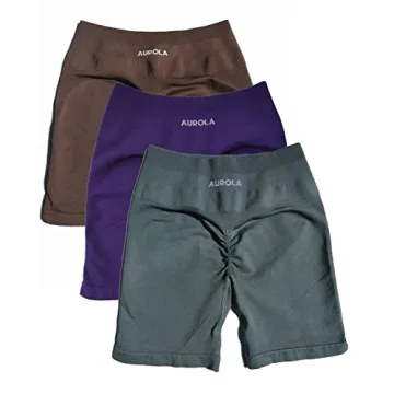 AUROLA Intensify Workout Shorts for Women Seamless & Stylish