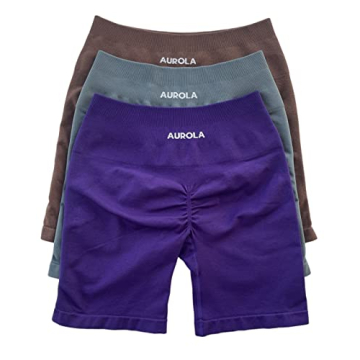 AUROLA Intensify Workout Shorts for Women Seamless & Stylish