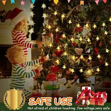 20ft Globe String Lights with 40 LEDs for Festive Decor