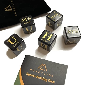 MoneyLine Sports Betting Dice Gift for Enthusiasts