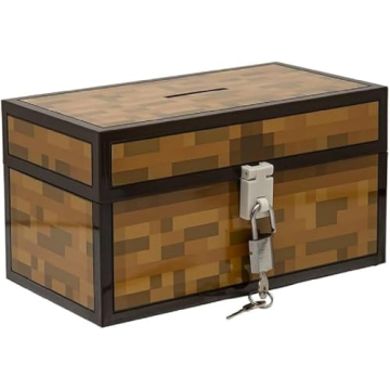 Paladone Minecraft Chest Money Box - Secure Savings for Kids