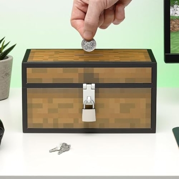 Paladone Minecraft Chest Money Box Fun Savings Solution