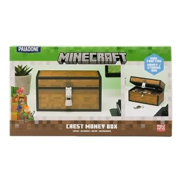 Paladone Minecraft Chest Money Box Fun Savings Solution