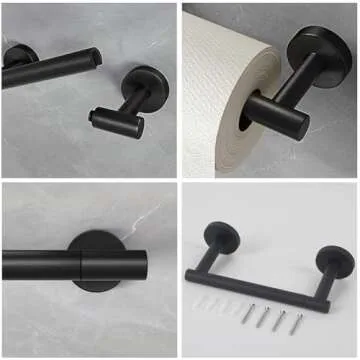 Fixwal Toilet Paper Holder Wall Mount