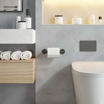 Fixwal Toilet Paper Holder Wall Mount