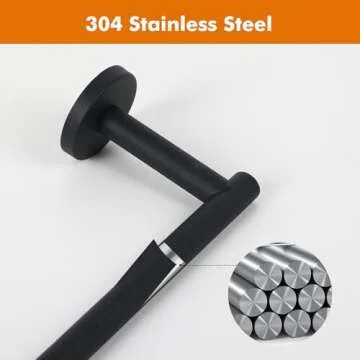 Fixwal Toilet Paper Holder Wall Mount