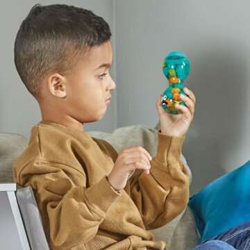 hand2mind Express Your Feelings Sensory Bottles- Opposite Emotions, Toddler Sensory Toys, Quiet Fidg...