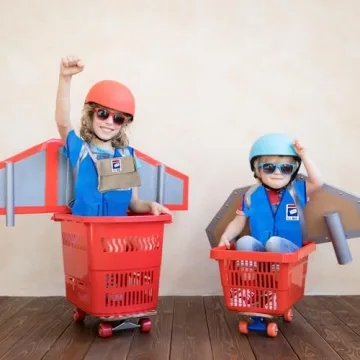 Tigerdoe Mailman Costume for Kids - Dress Up Set