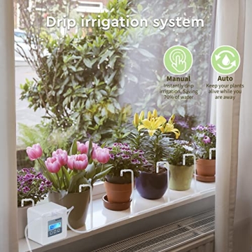 Automatic Drip Irrigation Kit for 15 Indoor Plants