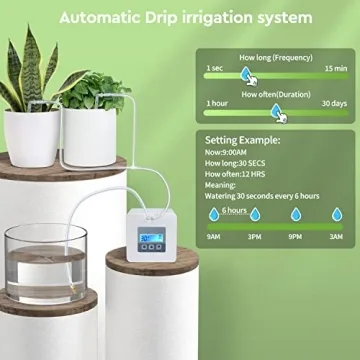 Automatic Drip Irrigation Kit for 15 Indoor Plants