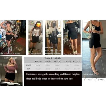 Sexy High Waist Bodycon Mini Skirt with Slit - EG CHRIS G