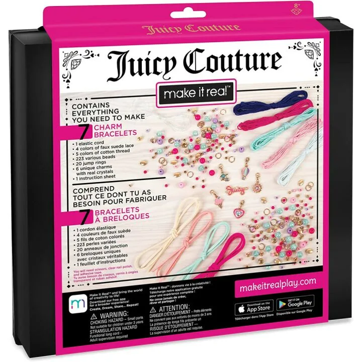 Juicy Couture DIY Charm Bracelet Kit for Teens