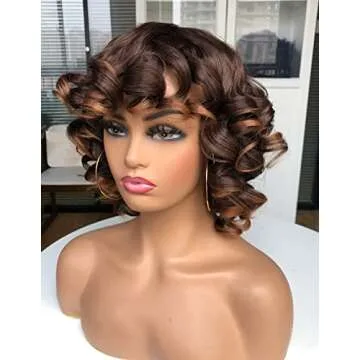 PRETTIEST Curly Afro Wig for Stylish Black Women
