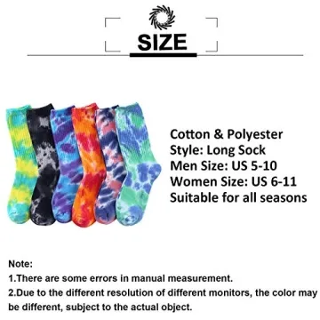 Stylish and Comfortable Tie Dye Socks for All Occasions