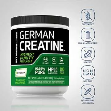 Premium Fitness Labs German Creatine Monohydrate Powder