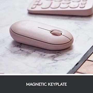 Logitech Pebble Wireless Mouse - Stylish & Silent Computing