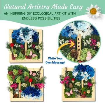 Mossterpiece Eco-Friendly Craft Kit for Ages 10 and Up