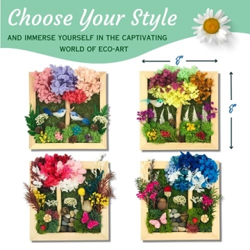 Mossterpiece Eco-Friendly Craft Kit for Ages 10 and Up