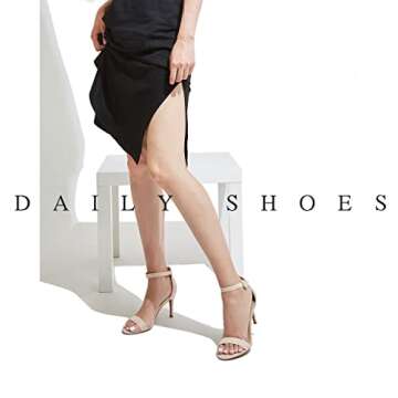 Elegant DailyShoes Ankle Strap Stiletto Heels for Women