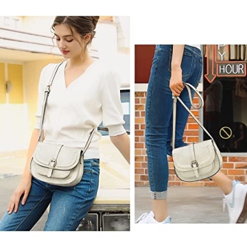 AFKOMST Vegan Leather Crossbody Bags Stylish Practical