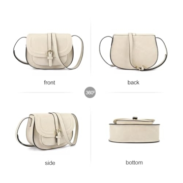 AFKOMST Vegan Leather Crossbody Bags Stylish Practical