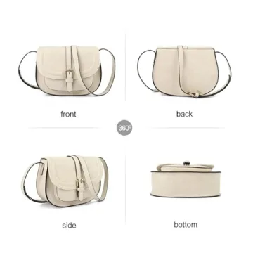 AFKOMST Vegan Leather Crossbody Bags Stylish Practical