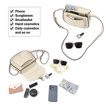 AFKOMST Vegan Leather Crossbody Bags Stylish Practical