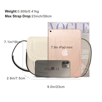 AFKOMST Vegan Leather Crossbody Bags Stylish Practical