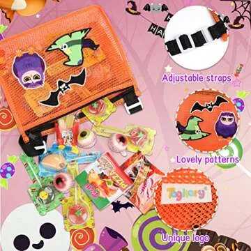 Trick or Treat Bags for Halloween Party Favors
