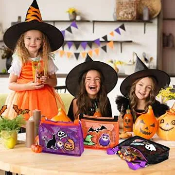 Trick or Treat Bags for Halloween Party Favors