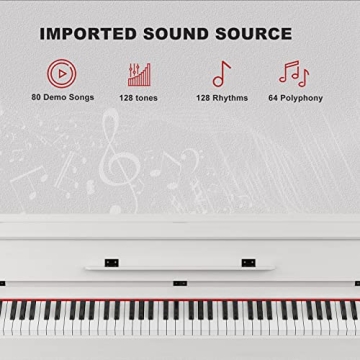 UMOMO 88 Weighted Key Digital Piano - Ideal for All Skill Levels