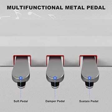 UMOMO 88 Weighted Key Digital Piano - Ideal for All Skill Levels
