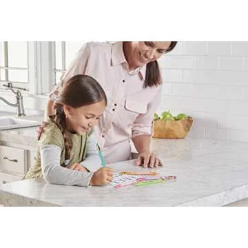 Paper Mate Handwriting Triangular Wood case Pencil Set with Sharpener, HB #2, Fun Barrel Colors, 6 Count (2017521)