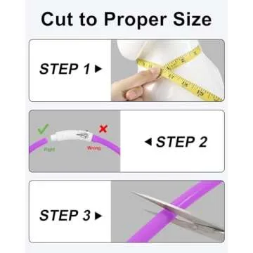 Joytale Light Up Dog Collar, Rechargeable Rainproof LED Collar for Night Walking Safety, Soft Silicone Glow in The Dark, Suitable for Small Medium Large Dogs, Purple