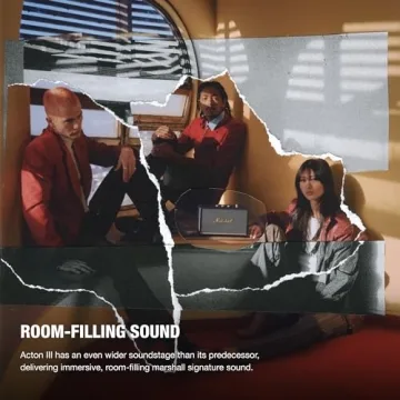 Marshall Acton III Bluetooth Speaker Rich Sound Vintage Design