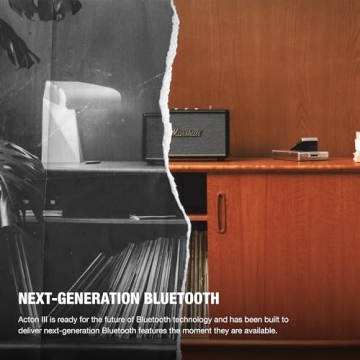 Marshall Acton III Bluetooth Speaker Rich Sound Vintage Design