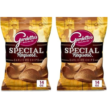 Gardetto's Snack Mix - Roasted Garlic Rye Chips, 14 oz (Pack of 2)