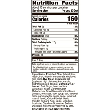 Gardetto's Roasted Garlic Rye Chips - 14 oz Pack